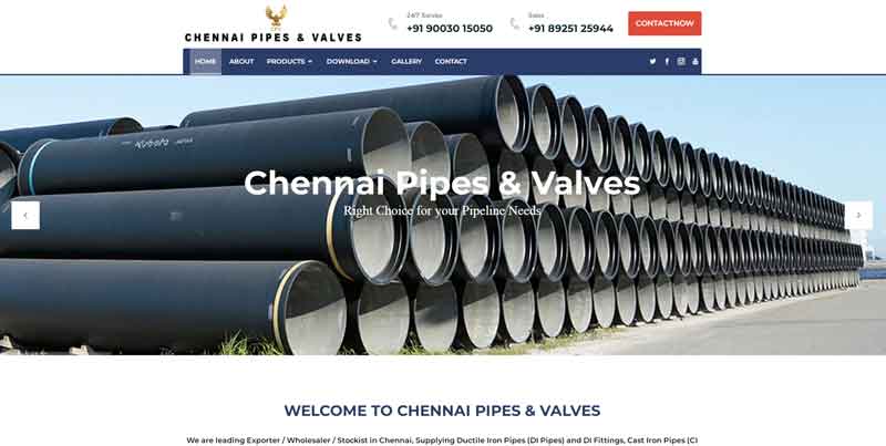 Chennai Pipes and Valves