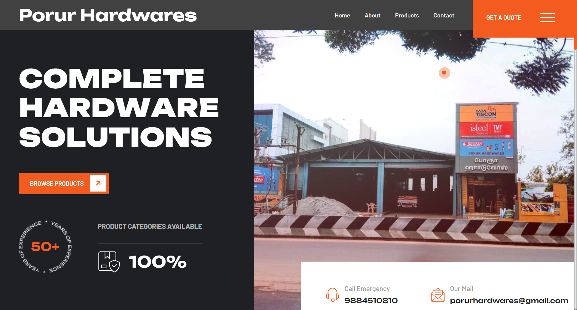 Porur Hardwares Chennai